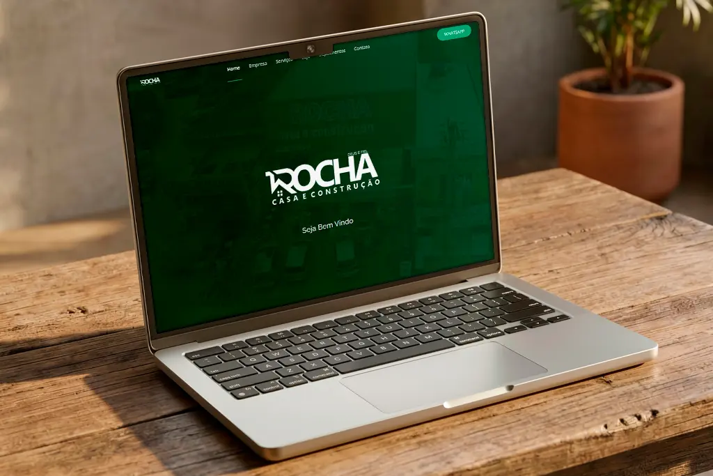 Site Rocha Casa e Construção
